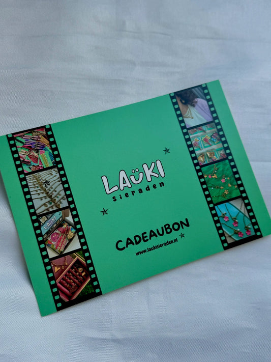 Laukisieraden - Cadeaubon