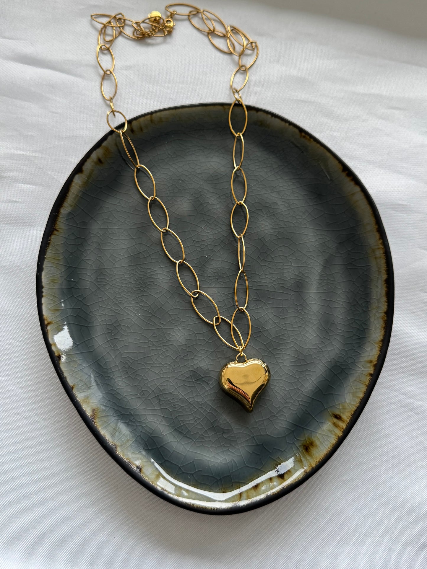 ‘LOVELY’ ketting - goud