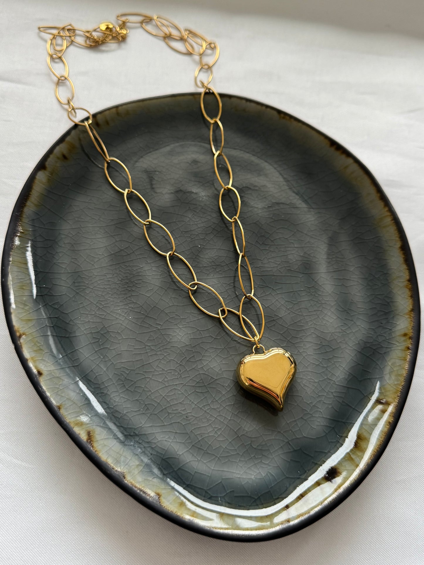 ‘LOVELY’ ketting - goud